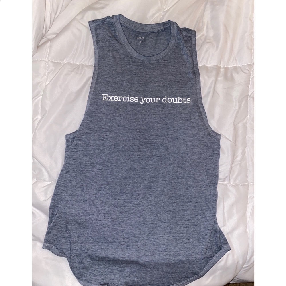 Workout tank top